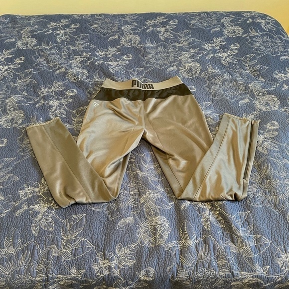 PUMA Running Joggers Grey/Black Size Small - Picture 5 of 12